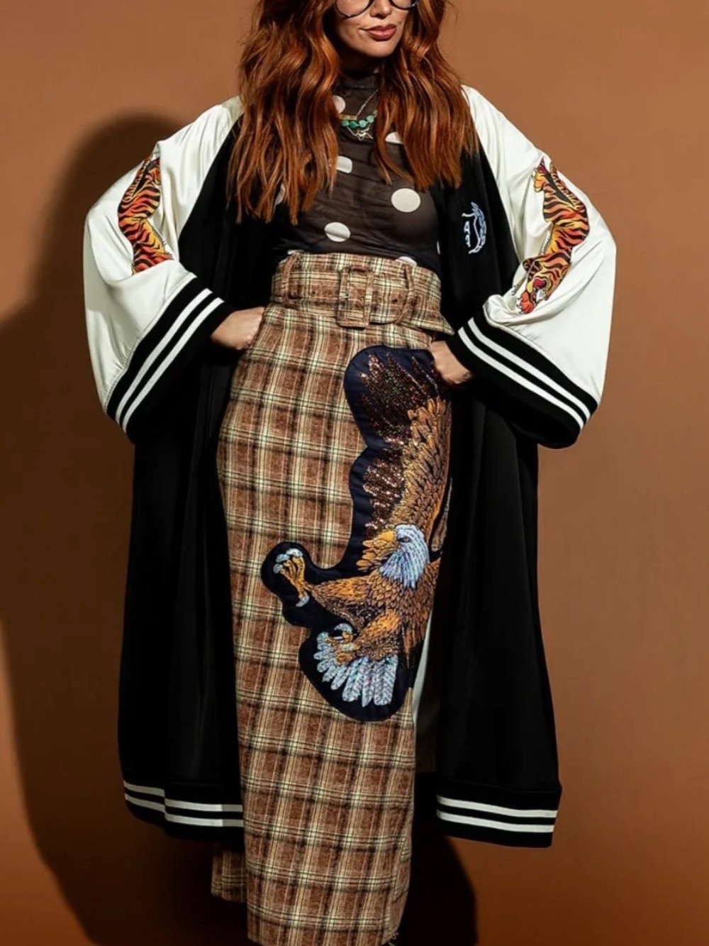 Mischief Maker Plaid Skirt in City of Angels